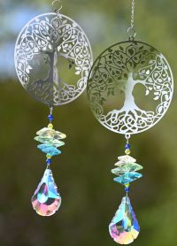 Life Tree sun catcher set of 2